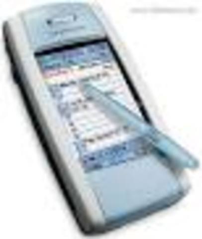 1st Touchscreen Phone (Sony Ericsson P800)