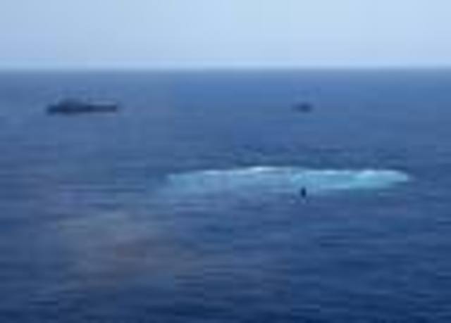 USS America Is Deliberately Sunk