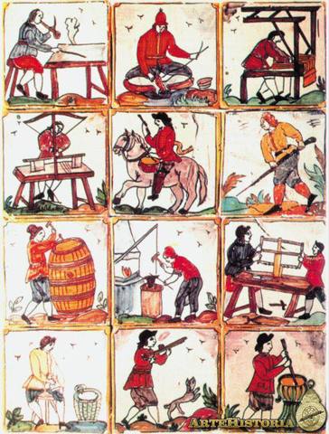 Economía del siglo XVIII (Santillana:138)