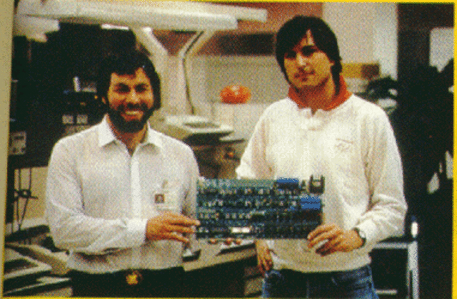 Microcomputador Apple.