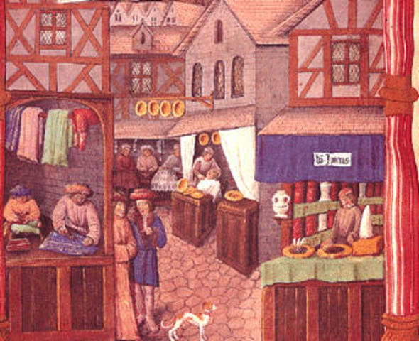 El comercio y el nacimiento de la burguesia: Europa II