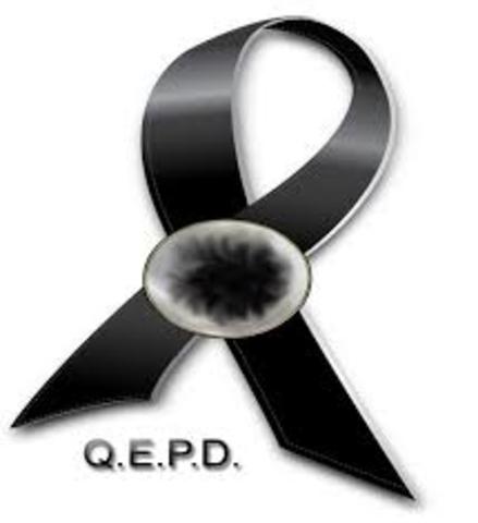 Muere mi primo Leonardo