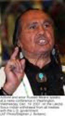 Lakota People Proclaim Independance From The US