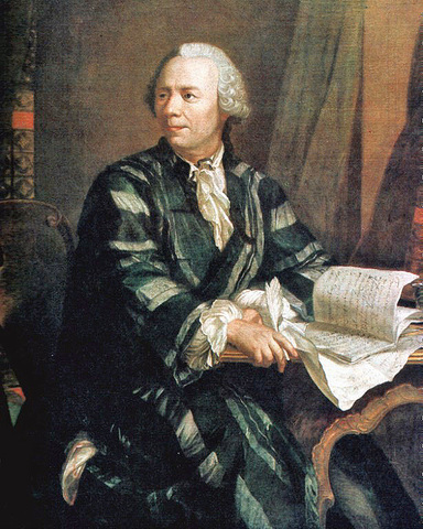 Leonhard Euler 1700-1800 D.C