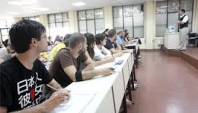 INICIO DE UNIVERSIDAD