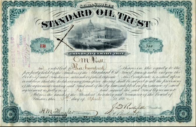 The Organization of Standard Oil Trust