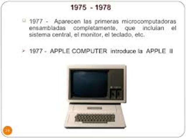 MICROCOMPUTADORA APPLE