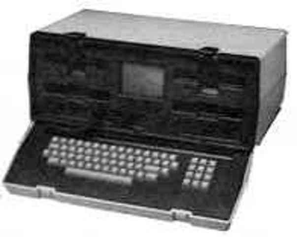 se produce la primer computadora portatíl