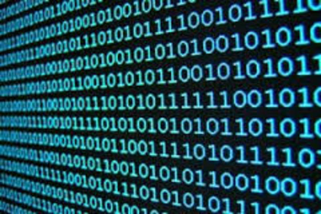 Sistema binario para representar los datos