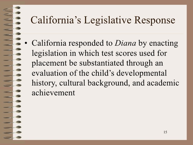 Diana v. California State Board
