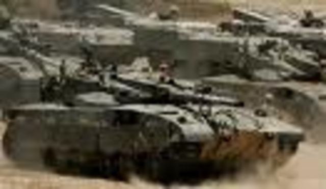 Isereli Ground Forces Invade Gaza