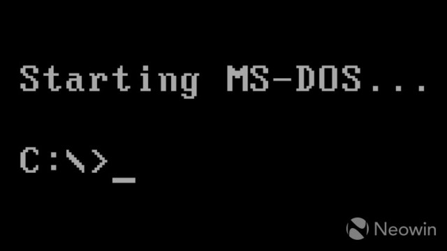 MS-DOS