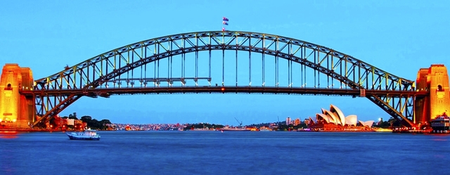 Sydney Harbor Bridge is opened