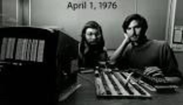 Apple Computer Steve Jobs y Steve Wosniak