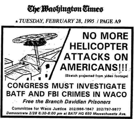 1995 Helicopter Attacks