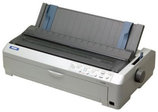 Impresora de matriz de impacto.