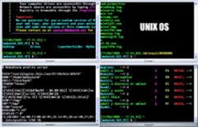 UNIX operating system