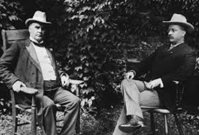 Mckinley was Assassinated.
