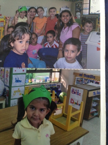 uno de mis primeros dias en el colegio