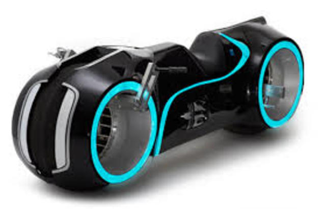 Create the tron motorcycle
