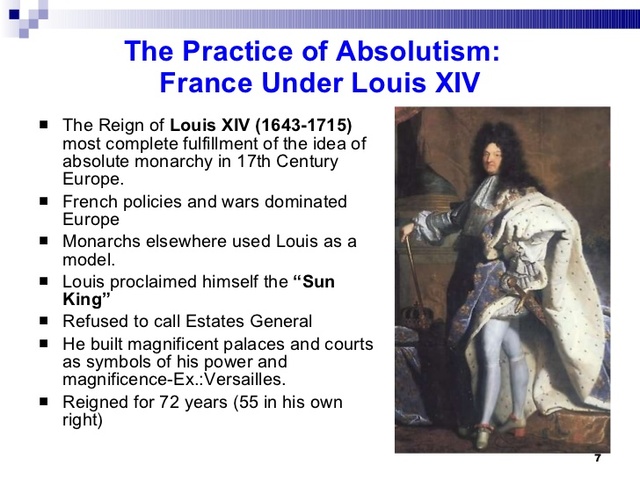 Absolutism & Constitutionalism 1550