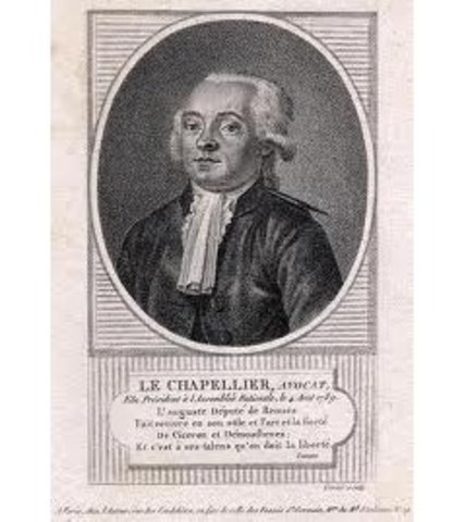 LEY DE CHAPELIER de D' Allarde