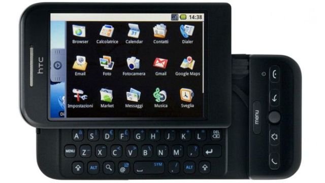 Primer smartphone con android