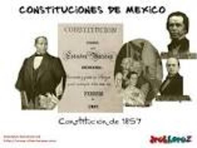 lLA CONSTITUCION POLÍTICA MEXICANA DE 1857