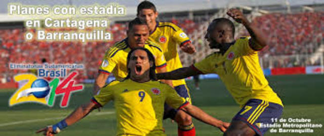 Colombia en la Copa Mundial de Fútbol de 2014