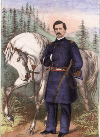 McClellan is commander in chief