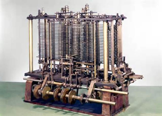 First steam driven calculating machine
