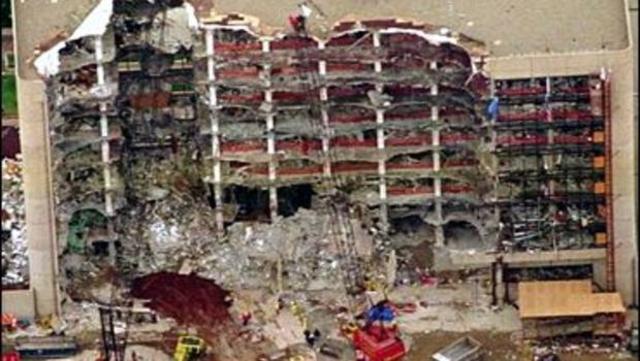 Bombing of Federal Building in Oklahoma City Occurs