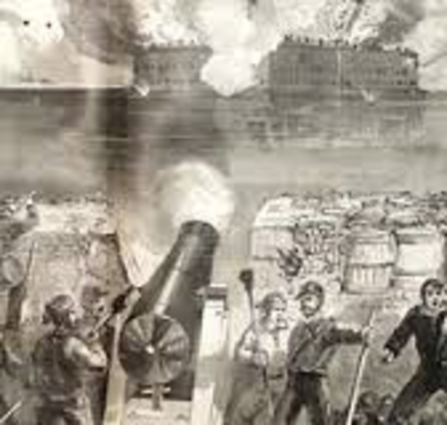 The Firing on Fort Sumter