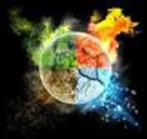 Heráclito (~540 Heráclito (~540-475 a C): fuego.