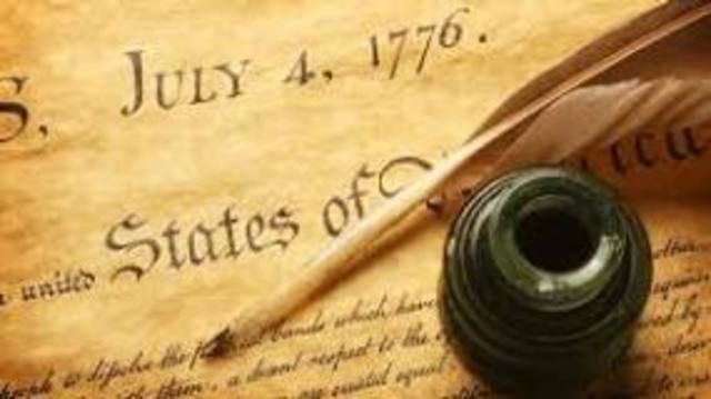 The Declaration of Independence was Signed