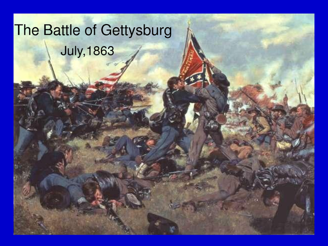 The Battle of Gettsburg
