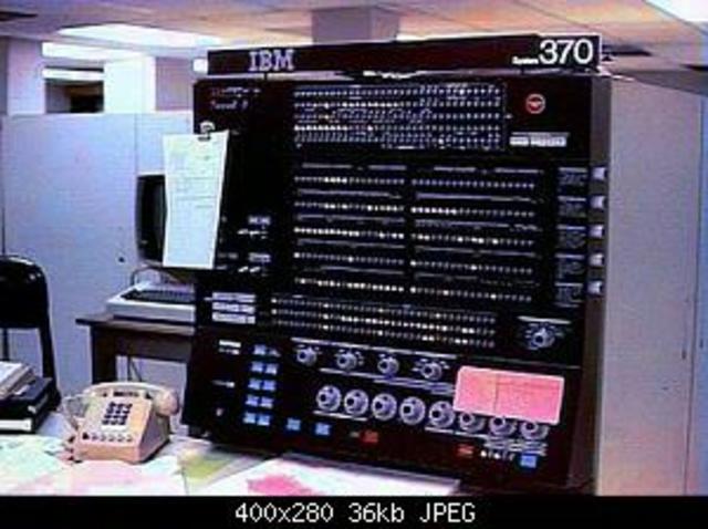 IBM PRESENTA LAS COMPUTADORAS MAINFRAME 370/163 Y 370/195