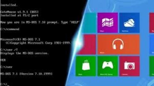 ms-dos y la family windows