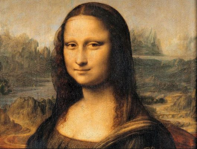 Da Vinci Paints the Mona Lisa