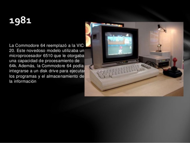 La Commodore 64 reemplazo a VIC-20