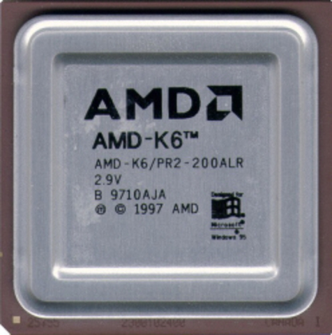 microprocesador AMD K6
