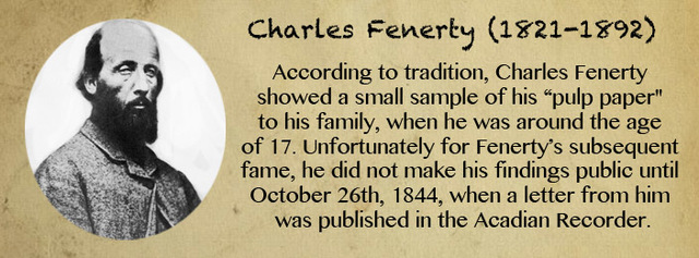 Wood pulp paper invented