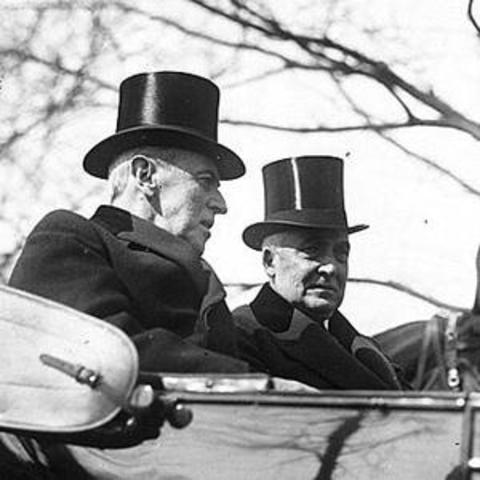 Wilson Leaves Office