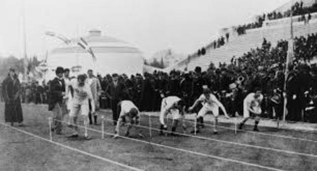 First Modern Olympic Games