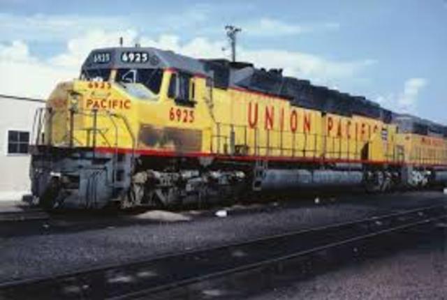 Locomotora diesel-eléctrica.