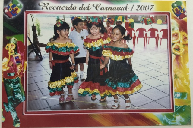 Mi primer carnaval en el colegio