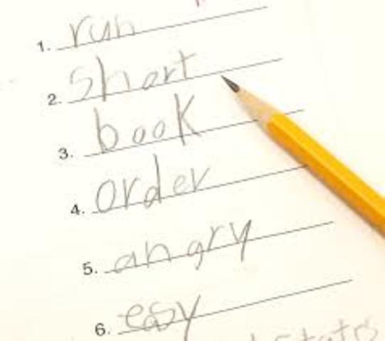 Tests In First Grade!