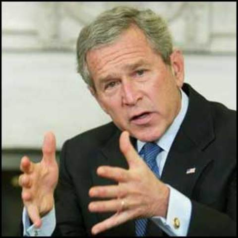 George W Bush elected