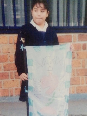 Primer desfile escolar