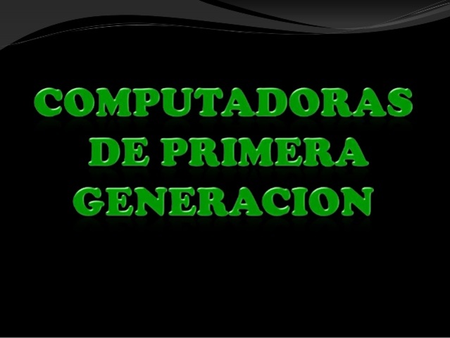 Primera Generacion